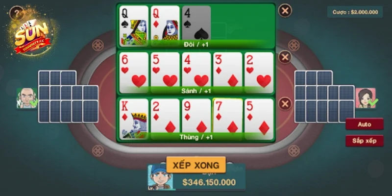 Giới thiệu sảnh cược Mậu Binh Sunwin